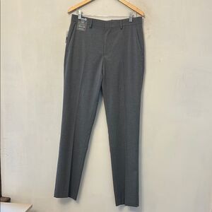 Murano gray pants Alex fit Flat front size 32 X 34 New